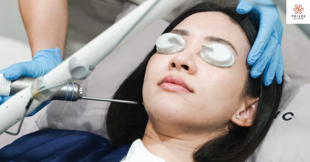 fotona 4D laser bibir hitam - Privee Clinic