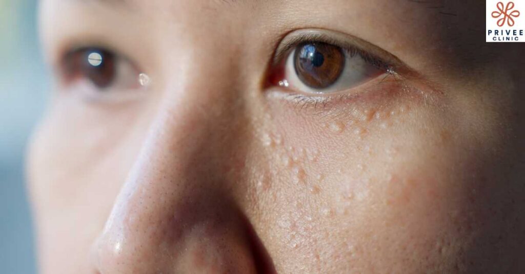 Milia pada Wajah: Penyebab, Jenis, & Treatmentnya - Privee Clinic