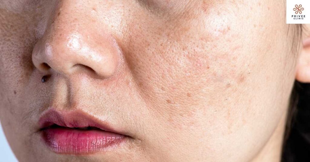 cara menghilangkan flek hitam wajah Privee Clinic