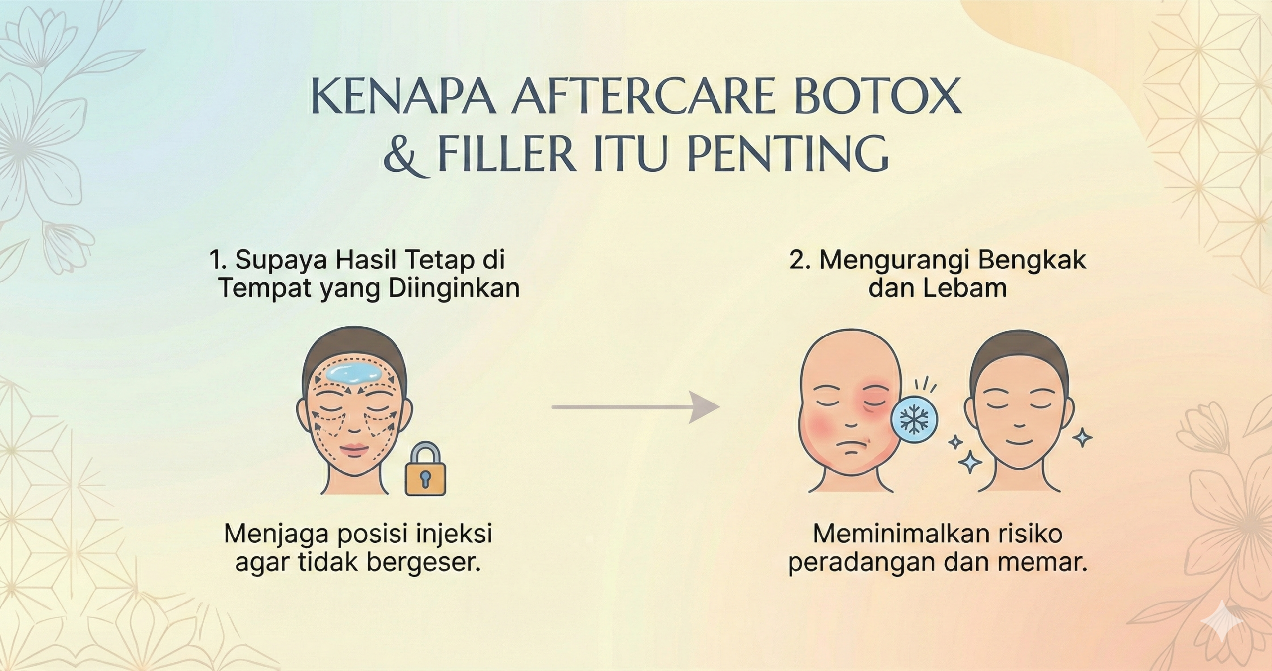 kenapa aftercare botox & filler itu penting